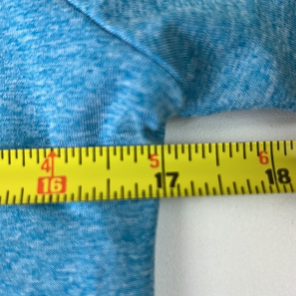Women's Lole blue short sleeve perfomance  athletic top - Picture 7 of 9